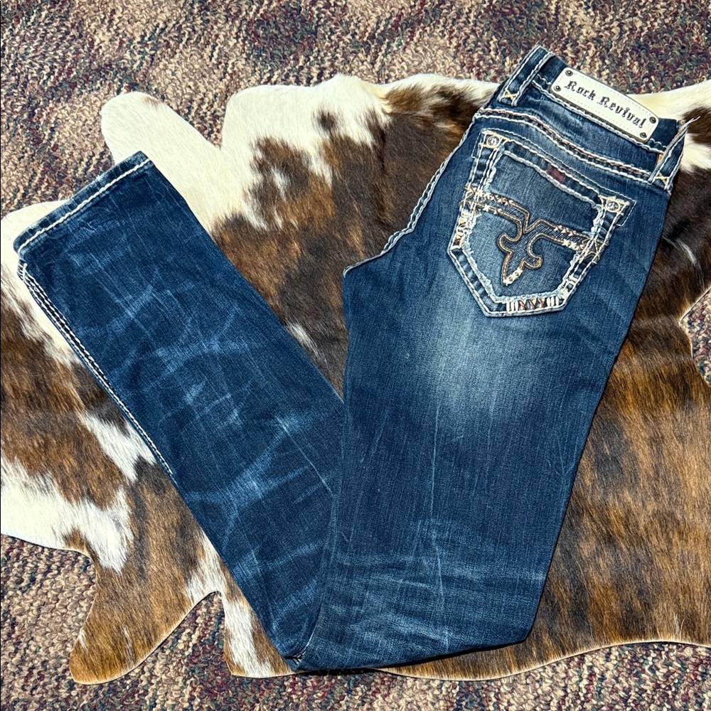 Rock Revival Elvina Straight Leg Denim